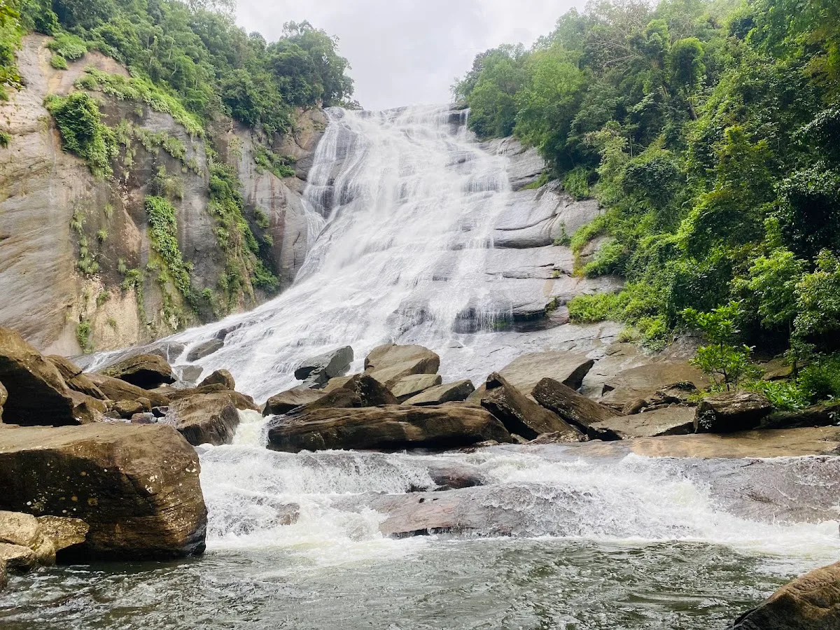 Szenischer Wasserfall- und Naturpool-Halbtag